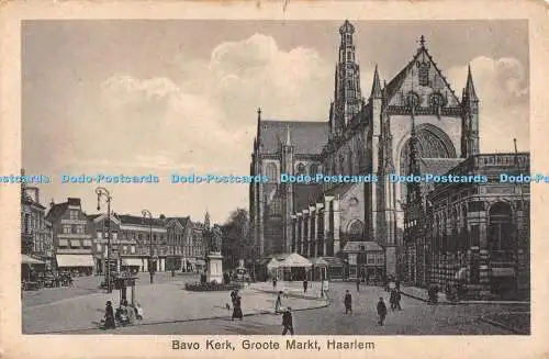 R555191 Bavo Kerk Groote Markt Haarlem A G I Rdam