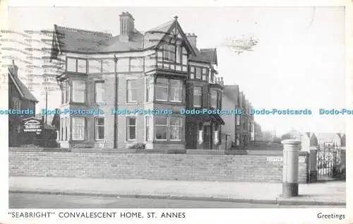 R555194 Seabright Convalescent Home St Annes 1960