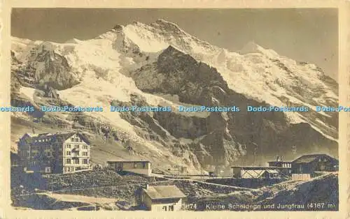 R556737 3874 Kleine Scheidegg und Jungfrau Wehrli A G Zürich