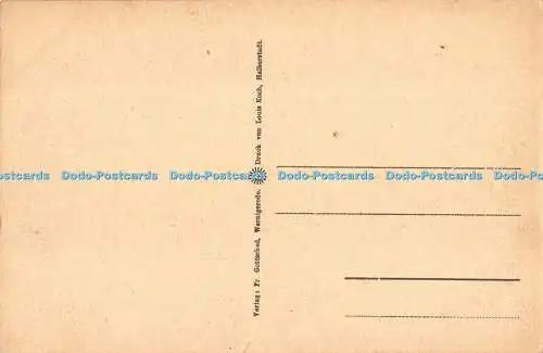 R555256 Wernigerade Rathaus Fr Gottsched Louis Koch Halberstadt