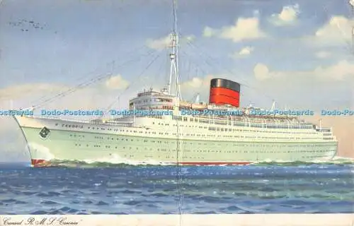 R555268 Cunard R M S Caronia B 1393