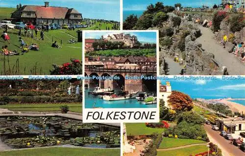 R553227 Folkestone East Cliff Photo Precision Colourmaster International Multi V