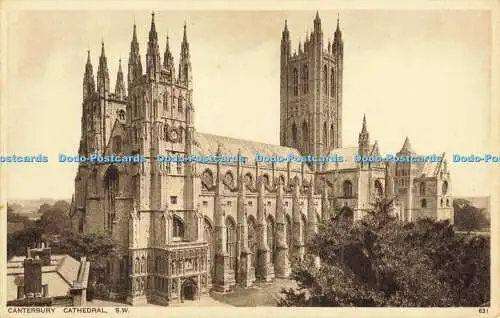 R556957 Canterbury Cathedral S W 631 Photochrom