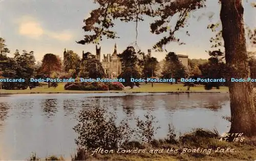 R553412 Alton Tower and the Boating Lake F Frith