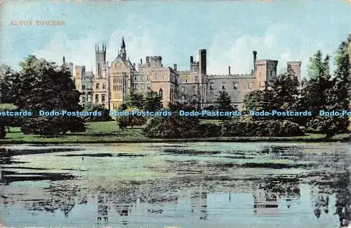 R553416 Alton Towers W Shaw Postkarte