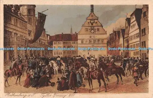 R555477 Rothenburg o T Tyllis Einzug 1631 Ernst Geissendorfer