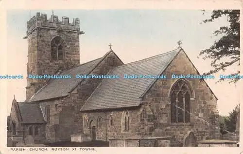 R555534 Parish Church Ruyton XI Towns W R Dickin The Seal of Artistic RA Series