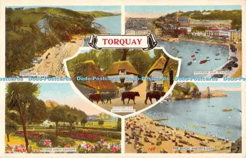 R553491 Torquay Harbour and Strand Multi View
