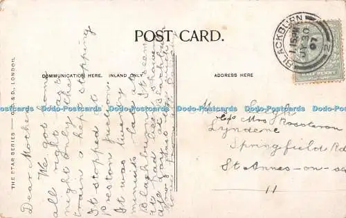 R553561 Co Kerry Killarney Muckross Abbey F Frith G D und D Star Serie 1907