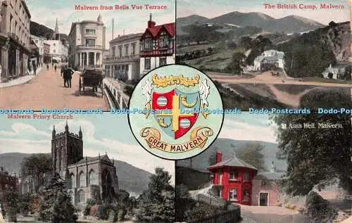 R555712 Great Malvern St Ann Well The British Camp Valentines Series Multi View