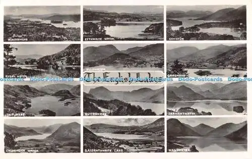 R553662 The English Lakes Ullswater Buttermere Crummock Water G P Abraham Multi