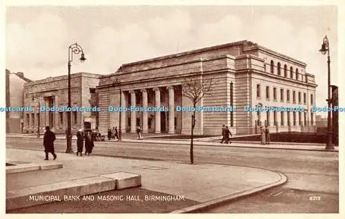 R555772 Birmingham Municipal Bank and Masonic Hall