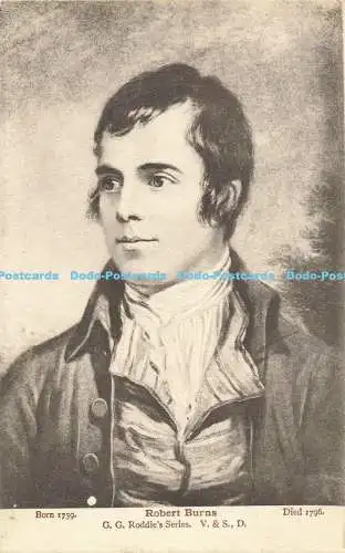 R557279 Robert Burns G G Roddie Serie V und S D