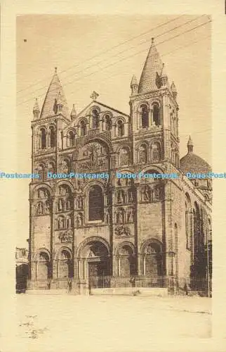 R557294 Angouleme Facade de la Cathedrale St Pierre Romano Byzantine XII siecle