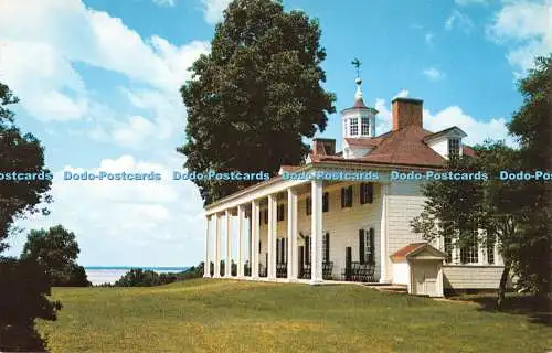 R553756 East Front at Mount Vernon M V L A Staff Kodachrome Transparency