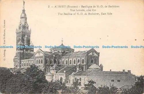 R553761 Albert Somme The Basilica of N D de Brebieres East Side G Lelong Catala