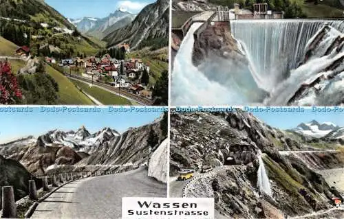 R553766 Wassen Sustenstrasse Photoglob Multi View 1959