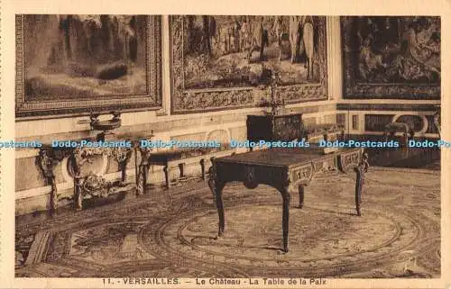 R555826 Versailles Le Chateau La Table de la Paix Guy A Leconte