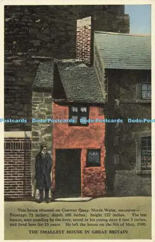 R557352 Das kleinste Haus Großbritanniens Mrs E Williams