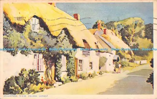 R555861 Brighstone I o W Photochrom Village Series 1951