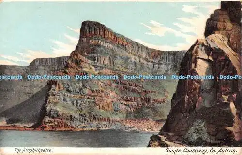 R553830 Co Antrim Giants Causeway The Amphitheatre W Lawrence