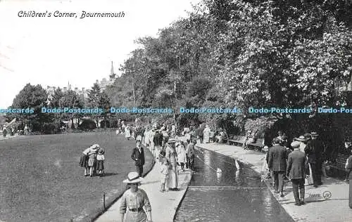 R555916 Bournemouth Children Corner W British Made