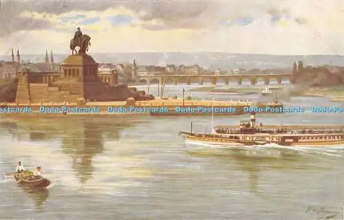 R553861 River Boats Unknown Monument Bridge Edm v König