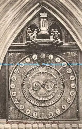 R557443 Wells Cathedral Lightfoot Clock F Frith No 31340 A