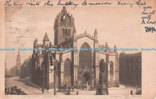 R555999 Edinburgh St Giles Cathedral W R and S Intaglio Series 1903