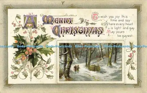 R556001 A Merry Christmas Wildt and Kray Series No 2520