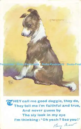 R557503 The Call me Good Doggie They Do M K The Merry Andrew Serie 86 1943