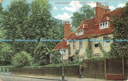 R556005 Hampstead Old Cottages North End Charles Martin 1906