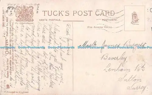 R553952 The Hunt Day Tuck Oilette Postkarte Nr. 9923 N Drummond