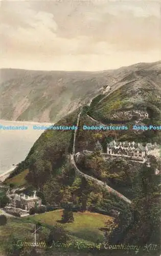 R557510 Lynmouth Manor House and Countisbury Hill F Frith No 58396