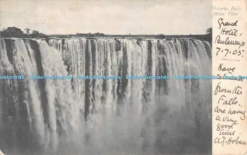 R553957 Victoria Falls Main View S C Turner 1905