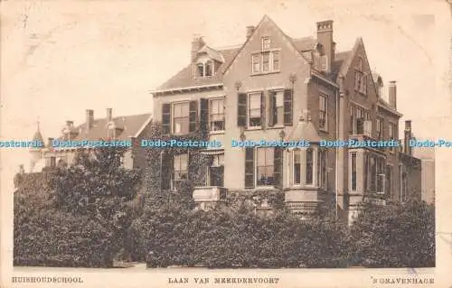 R553961 Laan van Meerdervoort Huishoudschool Gravenhage E and B 1928