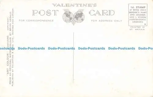 R557523 Clovelly High Street Valentine Art Farbe Brian Gerald