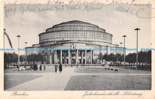 R553965 Breslau Jahrhunderthalle Scheitung C B B 1929