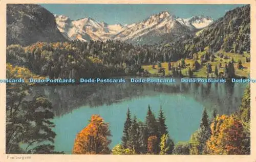 R553974 Allgauer Alpen Freibergsee bei Oberstdorf Percy Hein J Heimhuber