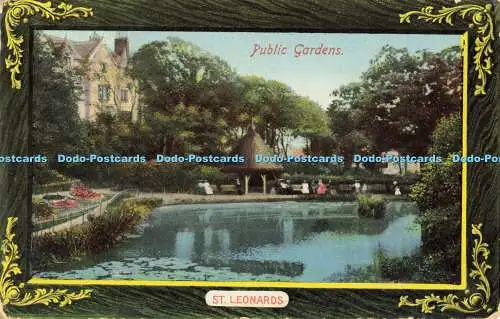 R556068 St Leonards Public Gardens J Welch 1912