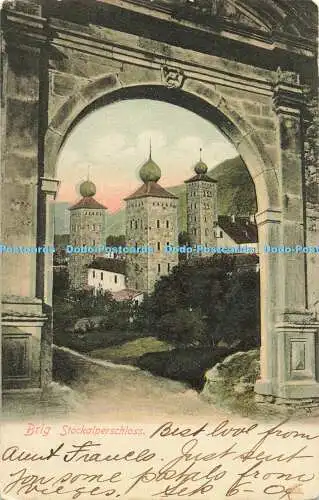 R557648 Brig Stockalperschloss S Burcher 1904