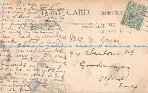 R554099 Old Village Shanklin I W Schraubenschlüssel Serie 1916