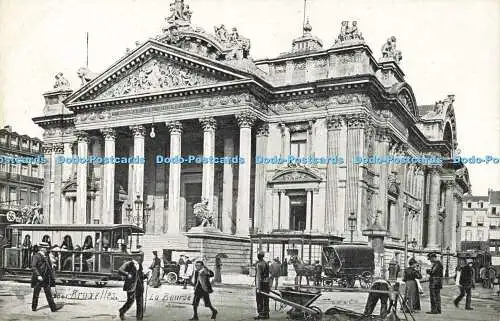 R556188 Bruxelles La Bourse A S Forest Brux Aqua Photo