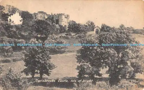 R554155 Carisbrooke Castle Isle of Wight T Piper 1923