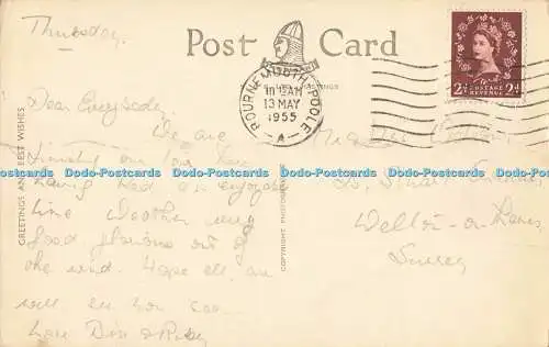 R556226 Boscombe Pier and Promenade Norman Shoesmith and Etheridge 1955