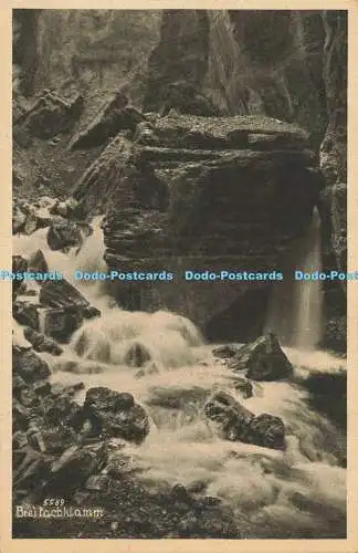 R557738 Breitachklamm Oberstdorf Tiefenbach J Heimhuber Nr 5589