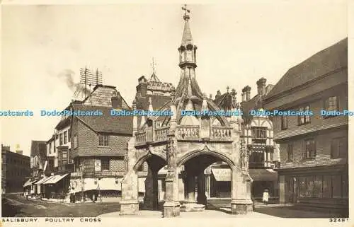 R556234 Salisbury Poultry Cross Photochrom