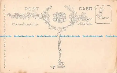 R554221 Cross Ruyton Towns W R Dickin Seal of Artistic British Excellence Series