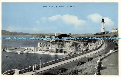 R556287 Plymouth Hoe The Lido E T W Dennis