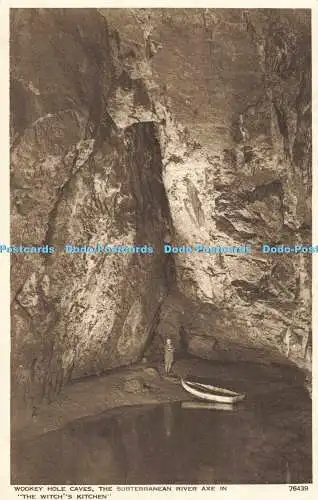 R557808 Wookey Hole Caves The Subterranean River Axe in the Witch Kitchen Photoc